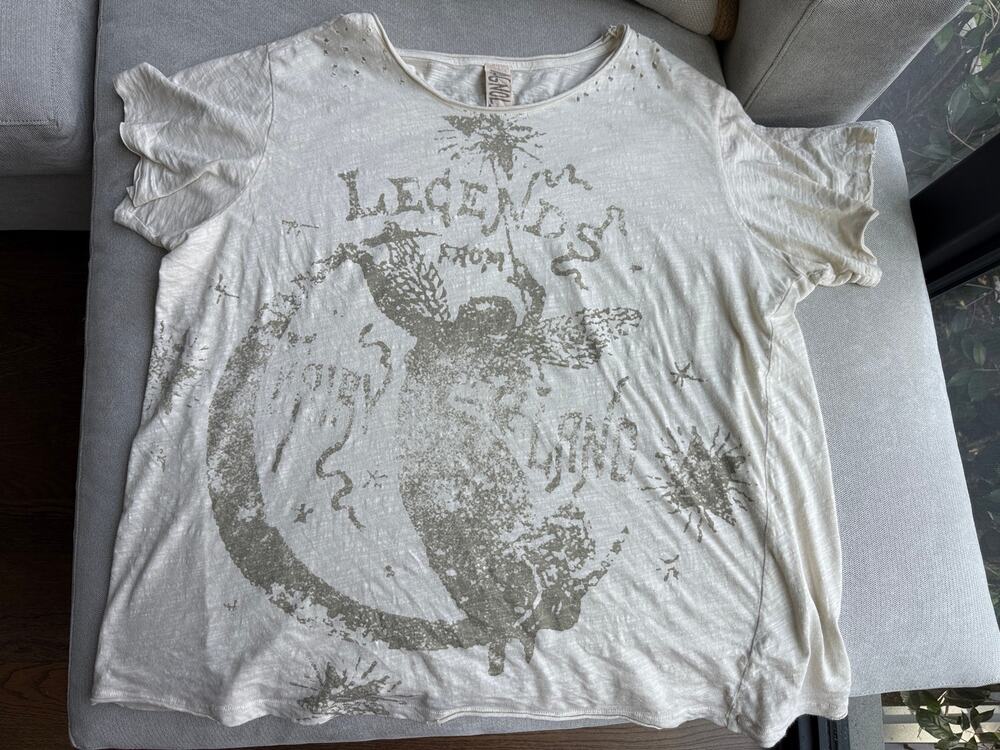 VERY RARE VINTAGE Magnolia Pearl Legends of Fairy Land Tee T Shirt One Size